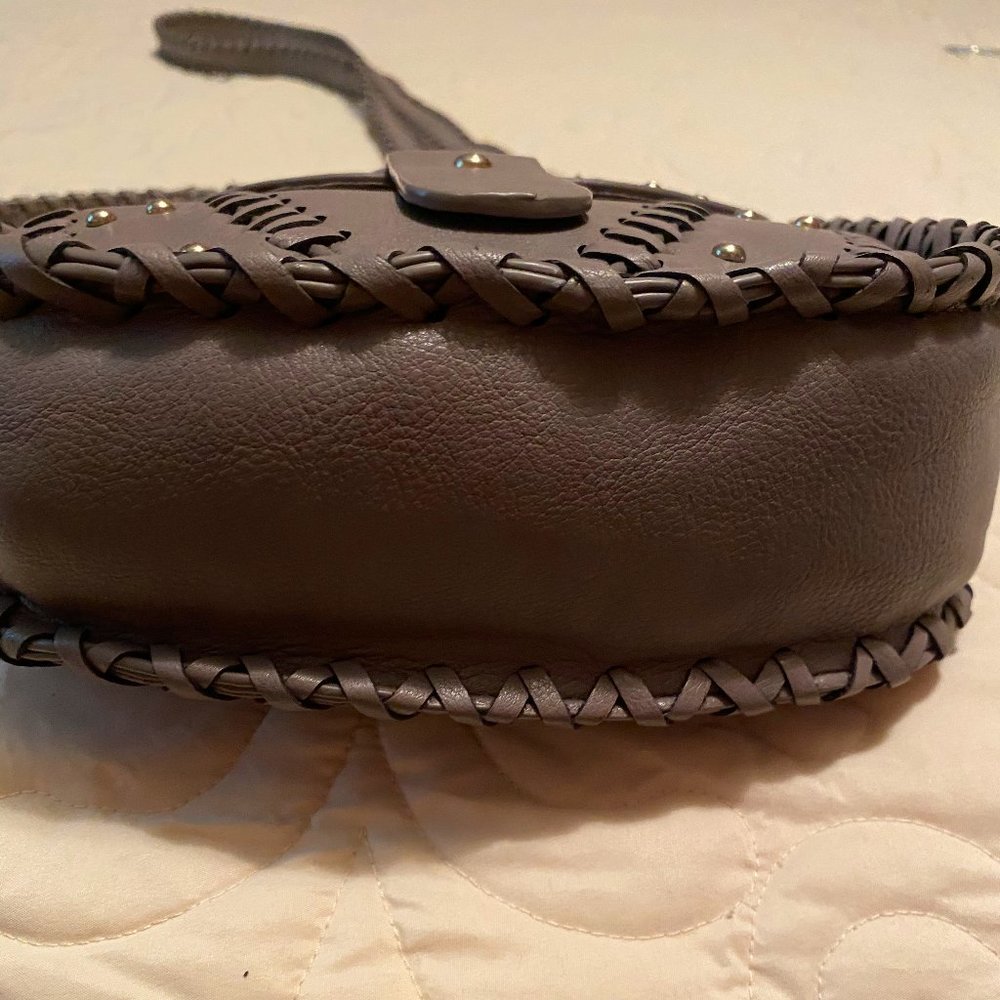 Under One Sky Studded Crossbody Bag - Gray - Picture 7 of 9